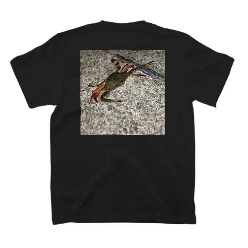 釣倶楽部『魚臭』_ワタリガニPhoto スタンダードTシャツ