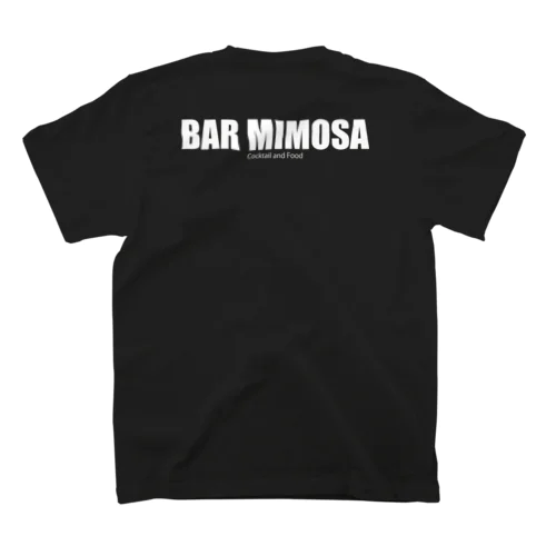 MIMOSA テキストバックプリントT（白） スタンダードTシャツ