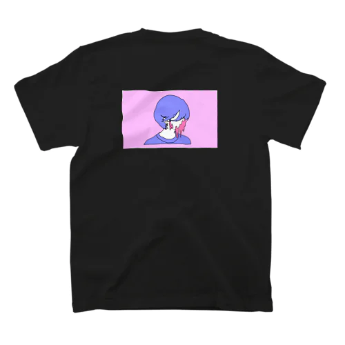 女の子⑴  Tシャツ　ブラック Regular Fit T-Shirt