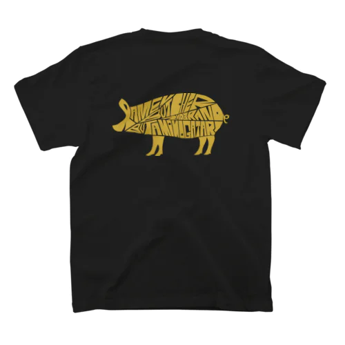 豚物語【gri002】 スタンダードTシャツ