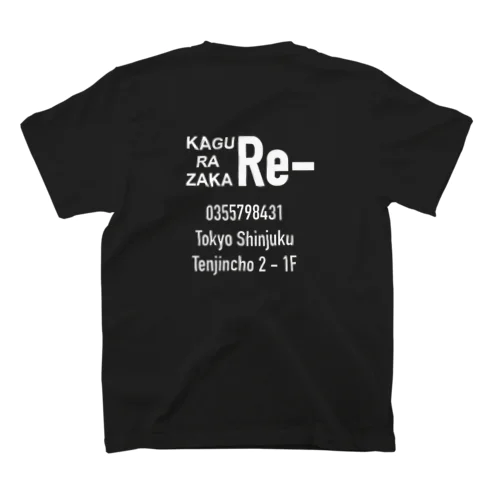 Re-神楽坂 Regular Fit T-Shirt
