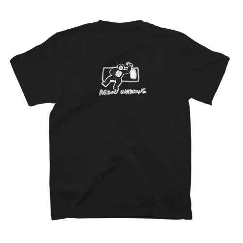 寝相悪いね スタンダードTシャツ