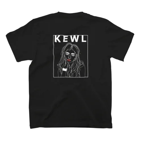 KEWL![バックプリント] スタンダードTシャツ