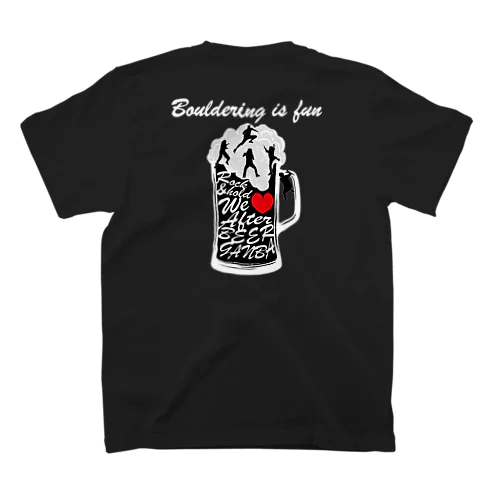 ボルダリング・ビール スタンダードTシャツ