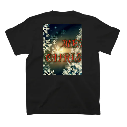 ペアルック シックなクリスマス🎄 左 スタンダードTシャツ