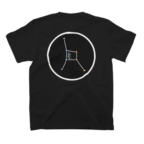 星座線Tシャツ　かに座　（白） Regular Fit T-Shirt