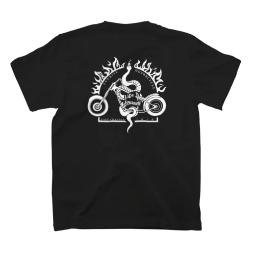 バイク【sunrise motors】バックプリント スタンダードTシャツ