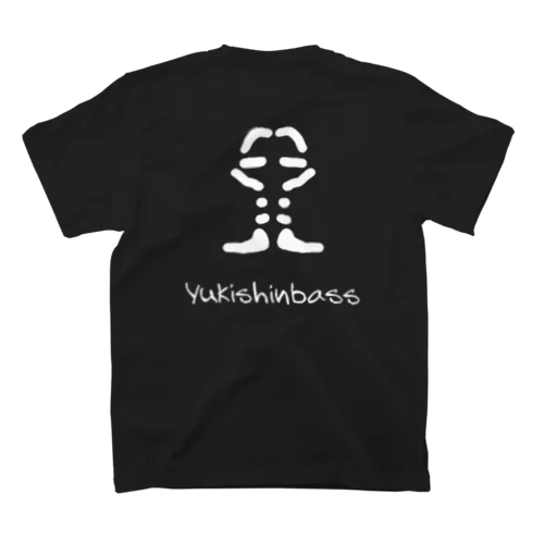 YUKISHINBASSスタンダードロゴ（ブラック） スタンダードTシャツ