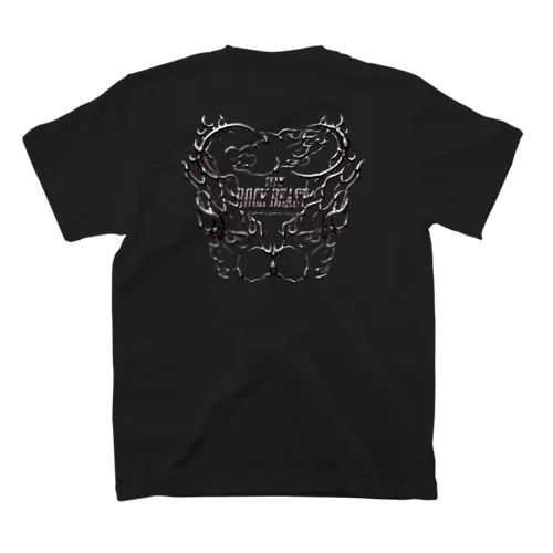 teamROCKBEASTファイヤーパターンロゴアイテム Regular Fit T-Shirt