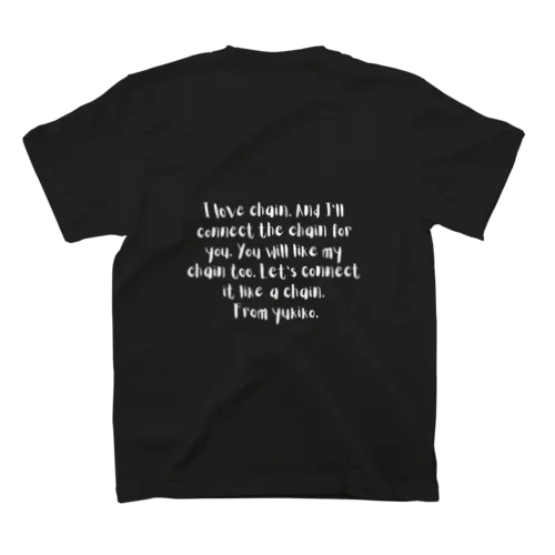 ROSEメッセージB Regular Fit T-Shirt