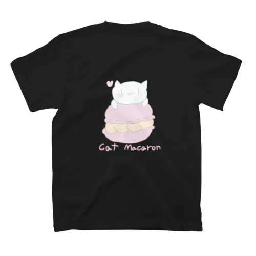 まかろんとねこ スタンダードTシャツ