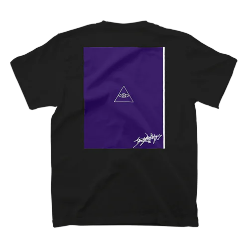 eyedentity 〜 purple wide 〜 スタンダードTシャツ