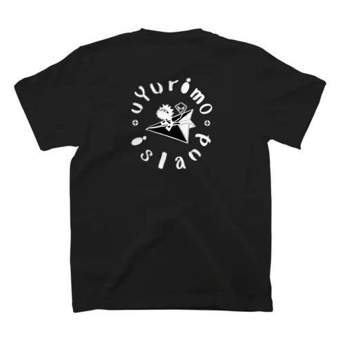 uYurimo island Tシャツ(B)バイク×紙飛行機 スタンダードTシャツ