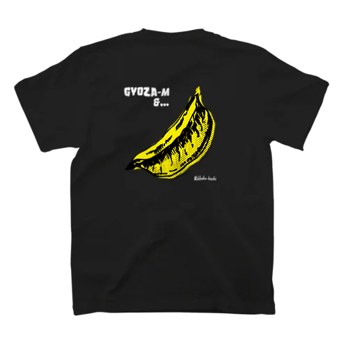 白フォントバックプリント スタンダードTシャツ