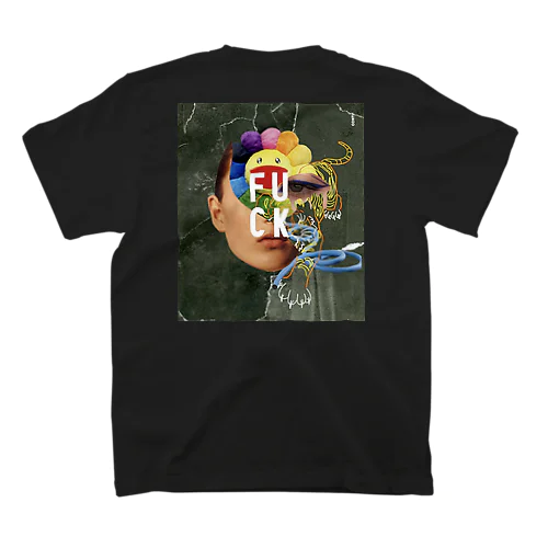 デジタルコラージュグッズ Regular Fit T-Shirt