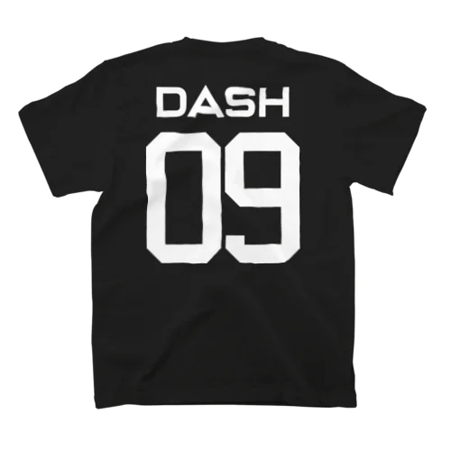 DASH-09 白ロゴ Regular Fit T-Shirt
