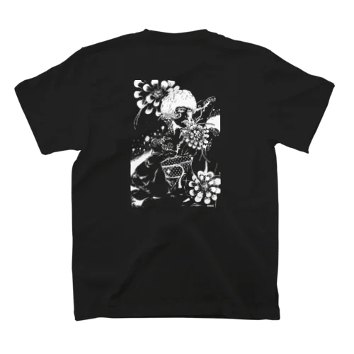 ronceグッズ　whiteプリント スタンダードTシャツ