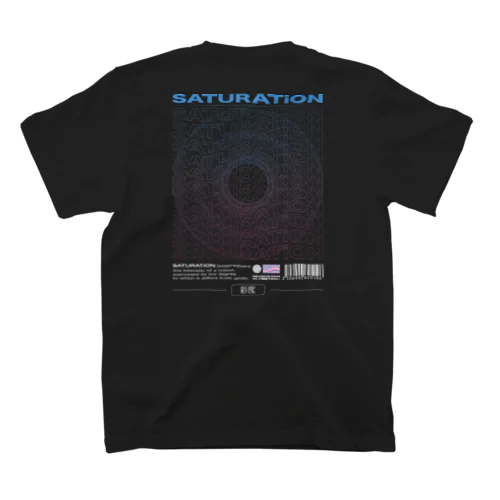 SATURATiON_T-SHiRT スタンダードTシャツ