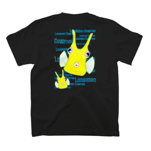 Longhorn Cowfish(コンゴウフグ)　バックプリント Regular Fit T-Shirt