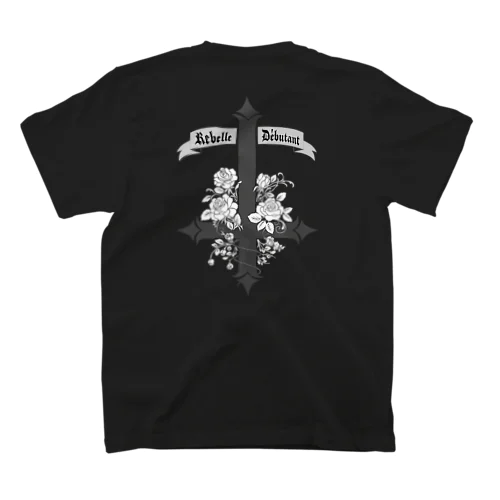 Croix inversée（濃色ver） Regular Fit T-Shirt