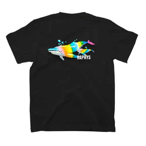 ラピス　クジラ２ スタンダードTシャツ