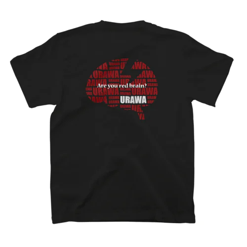 浦和(URAWA)Are you red brain? シリーズ Regular Fit T-Shirt