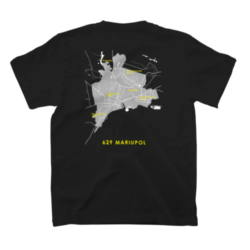 City Map <マリウポリ> スタンダードTシャツ