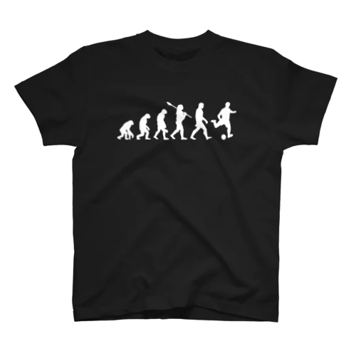 進化論Tシャツ【サッカー】 スタンダードTシャツ