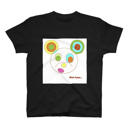 Maru kuma 。 / Bear with lots of circles. Regular Fit T-Shirt