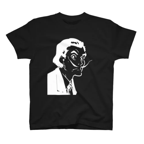 白版＿サルバドール・ダリ(Salvador Dalí)  スタンダードTシャツ