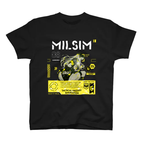 MILSIM 0558 ガールズイラスト コス遊び スタンダードTシャツ