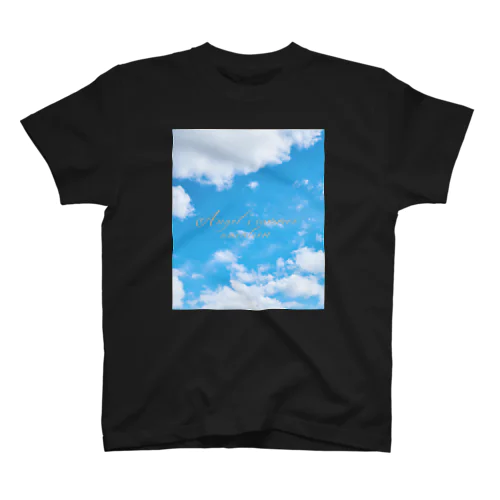 ପ天使の夏休みଓ青空旅行(枠なし)(濃) スタンダードTシャツ