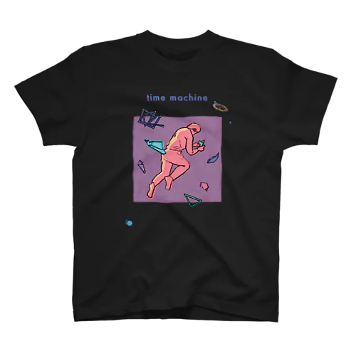 time machine_パープル    スタンダードTシャツ