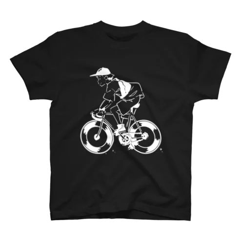 ピストバイクでポタリング Regular Fit T-Shirt