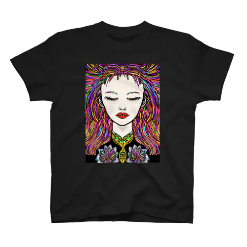 Kaleidoscopic Girl Regular Fit T-Shirt