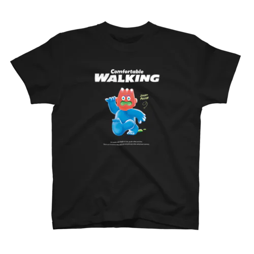 Comfortable WALKING ー STICKY PESTER ー Regular Fit T-Shirt