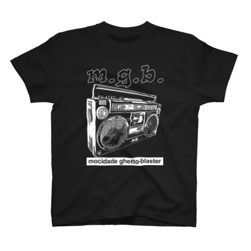 m.g.b. white スタンダードTシャツ