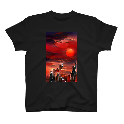 Red Night Regular Fit T-Shirt