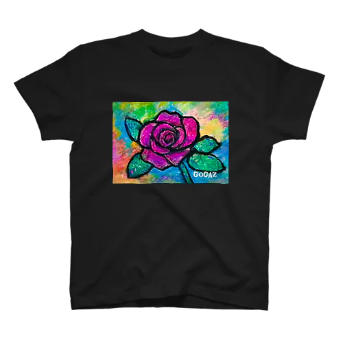 GoGazの『薔薇』 Regular Fit T-Shirt