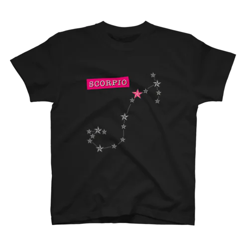 スタースタッズ星座　蠍座 スタンダードTシャツ