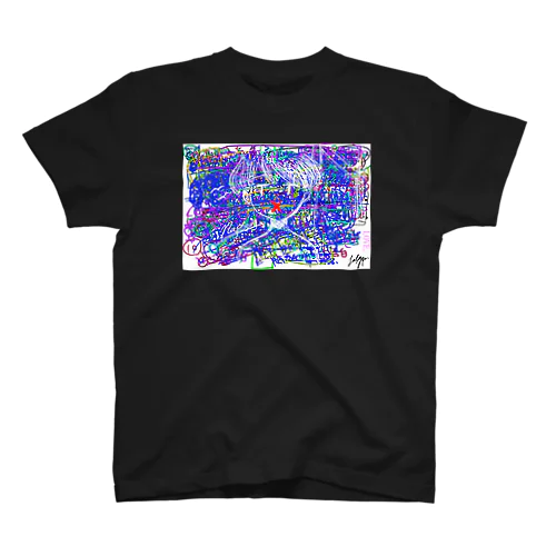 「Love.」Ver.1 / "Vestiges of Streaming" Art. Regular Fit T-Shirt