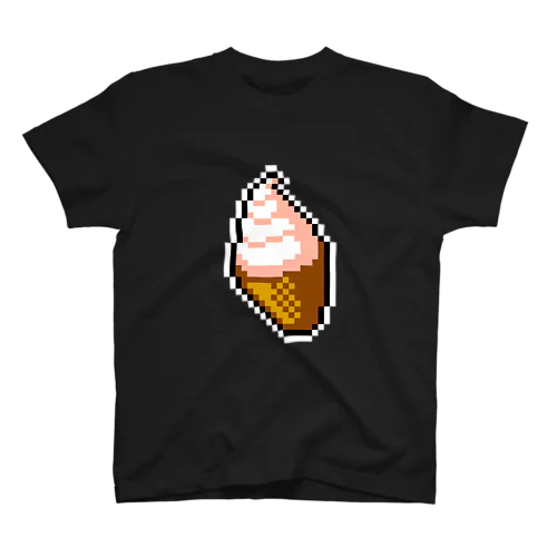 ドット絵ソフトクリーム スタンダードTシャツ