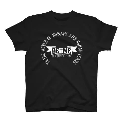 Be+Meオリジナルロゴ（ホワイト） スタンダードTシャツ