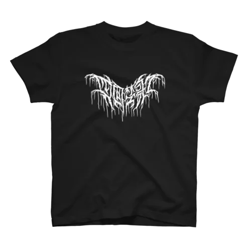 四字熟語 - 四面楚歌 Death Metal Logo デスロゴ  Regular Fit T-Shirt