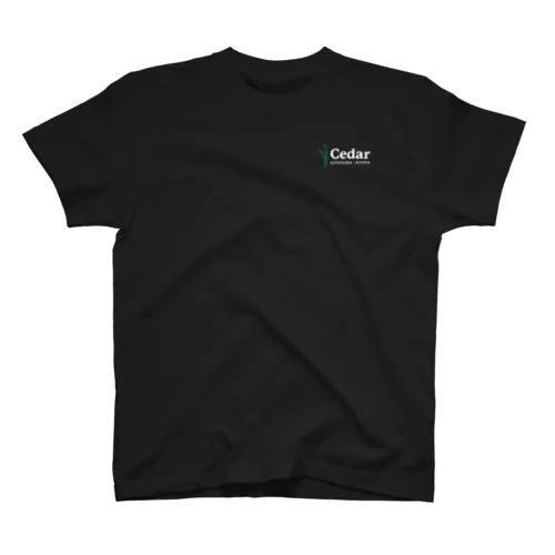 Cedar Kitayama Kyoto オリジナルロゴ（横） スタンダードTシャツ