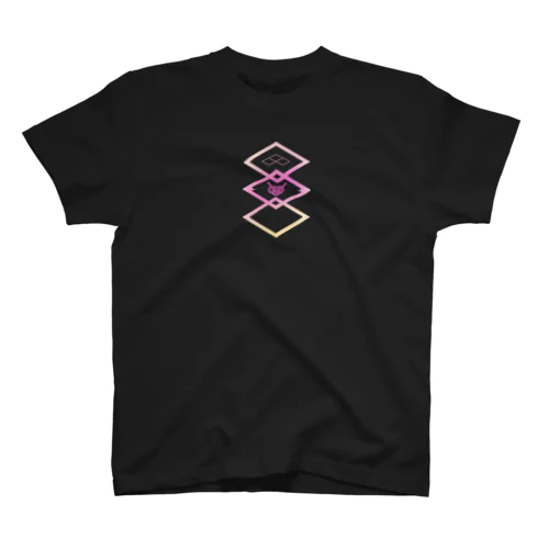 菱形水引（桃） スタンダードTシャツ