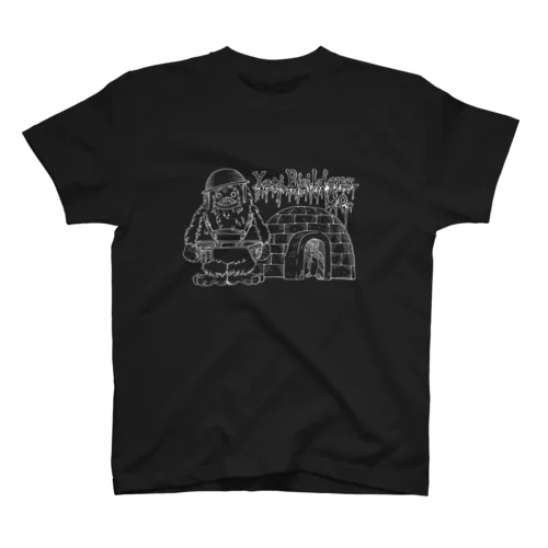 イエティ建設ホワイト スタンダードTシャツ