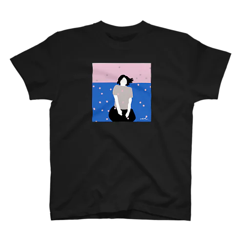 海を想う桜 スタンダードTシャツ