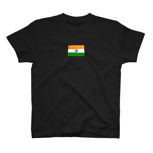 インド　国旗 スタンダードTシャツ