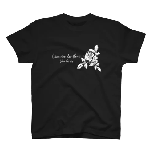 【Vive la vie】Rose スタンダードTシャツ